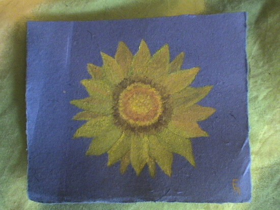  Un petit tournesol po.. Loisirs - Art - 
